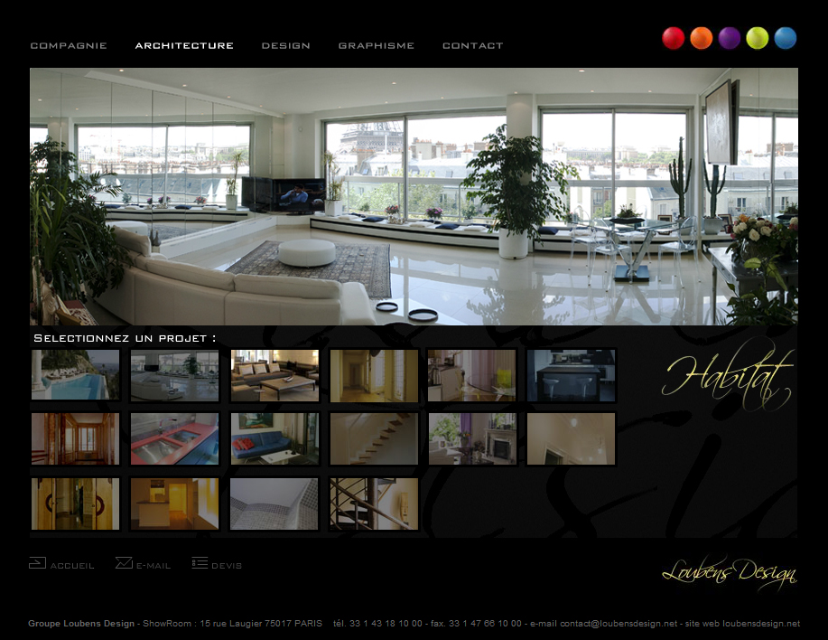 Portail web - catégorie logements