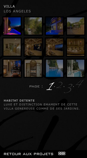 Portail web - détail du projet