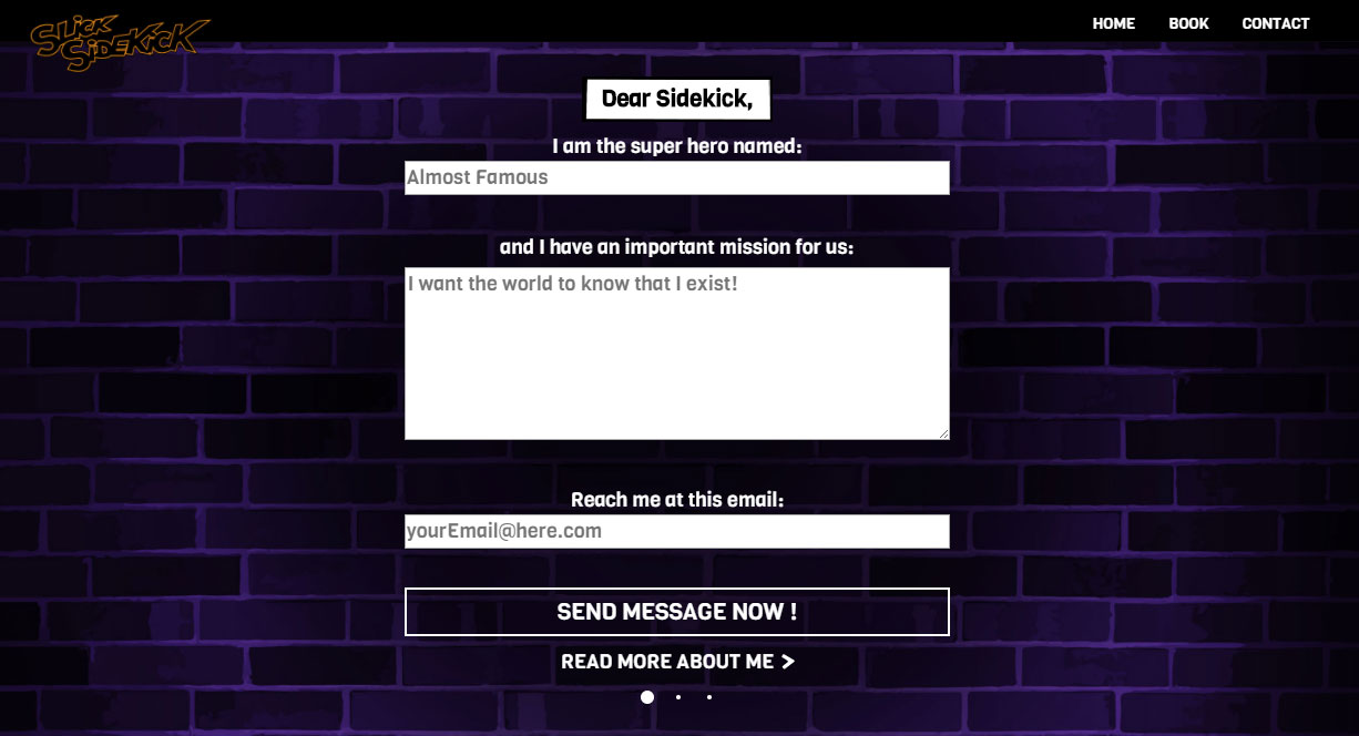 Formulaire de contact